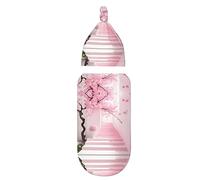 WZYCWB Coperta fasciante per neonati con motivo a fiori di ciliegio, set per la ricezione di neonati, coperta con cappuccio abbinato