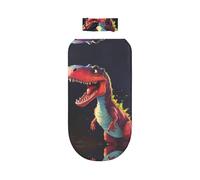 WZYCWB Coperta per fasciare il bambino con motivo dinosauro dalla bocca grande, set di copertura per fasciare neonati