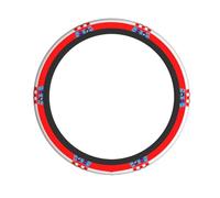 WZYCWB Coprivolante con bandiera della Repubblica di Croazia, materiale morbido e delicato sulla pelle, assorbe il sudore e design traspirante, antiscivolo e resistente all'usura