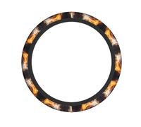 WZYCWB Coprivolante con motivo basket sul fuoco e fiamma d'acqua, materiale morbido e delicato sulla pelle, design traspirante e traspirante, antiscivolo e resistente all'usura