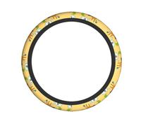 WZYCWB Coprivolante con semi di girasole e scoiattolo, materiale morbido e delicato sulla pelle, assorbe il sudore e design traspirante, antiscivolo e resistente all'usura