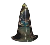 WZYCWB Costume da cosplay con mantello con cappuccio nascosto del fiume sotterraneo M - Accessori per costume da festa