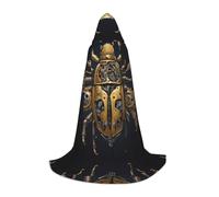 WZYCWB Costume da scarabeo assemblato, mantello con cappuccio, per cosplay, feste e feste
