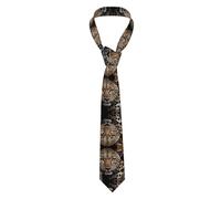 WZYCWB Cravatte da uomo leopardato dagli occhi grandi (7,9 cm), adatte per lavoro quotidiano, matrimoni, feste e riunioni, mostrano uno stile formale aziendale.