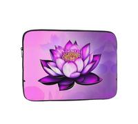WZYCWB Custodia per laptop da 13" Lotus viola compatibile con laptop da 10-17". Un accessorio leggero, portatile ed elegante.