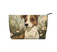 WZYCWB Divertente trousse da viaggio con stampa di volpe, perfetta per viaggi di lavoro e vacanze., Cani Divertenti, Taglia unica