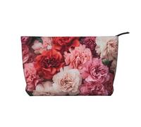 WZYCWB Divertente trousse da viaggio con stampa di volpe, perfetta per viaggi di lavoro e vacanze., Fiori divertenti, Taglia unica