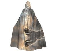 WZYCWB Dream Vortex Passage Halloween mantello con cappuccio adatto per feste carnevale giochi di ruolo costumi
