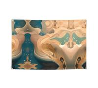 WZYCWB Dunhuang - Striscione per feste con motivo misterioso, 119,4 x 180,3 cm, adatto per Halloween, Natale, feste, riunioni, ecc.