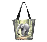 WZYCWB Elefante che cammina borsa a tracolla alla moda, borsa a tracolla da donna, adatta per lo shopping di viaggio del fine settimana