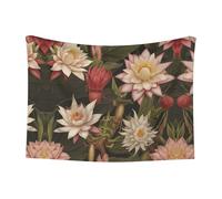 WZYCWB Epiphyllum - Coperta stampata per animali domestici, disponibile in una varietà di misure, adatta per ceste, cucce e nidi per animali domestici