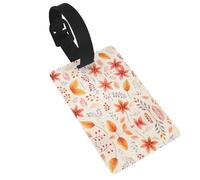 WZYCWB Etichette per bagagli stampate con piccole stampe fresche, etichette da viaggio impermeabili e durevoli