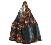 WZYCWB Fairy Tale World - Mantella con cappuccio per Halloween, per adulti, grande, per feste in maschera, giochi di ruolo