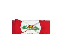 WZYCWB Fascia elastica per capelli con bandiera del Perù, per bambini, 0-6 mesi, per neonati e bambini