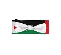 WZYCWB Fascia elastica per capelli con bandiera dello Stato della Palestina, per bambine da 0 a 6 mesi, regalo molto significativo