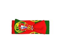 WZYCWB Fascia elastica per capelli con bandiera portoghese, accessorio per capelli per bambine da 0 a 6 mesi, regalo molto significativo