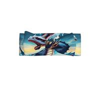 WZYCWB Fascia elastica per capelli con drago ruggente, accessorio per capelli per bambine da 0 a 6 mesi, regalo molto significativo