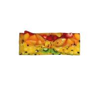 WZYCWB Fascia elastica per capelli con fiocco e frutta fresca, adatta per bambini da 0 a 6 mesi, regalo molto significativo