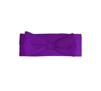 WZYCWB Fascia elastica per capelli con fiocco viola scuro, per ragazze, adatta per bambini da 0 a 6 mesi, regalo molto significativo