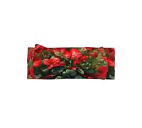 WZYCWB Fascia elastica per capelli con gerani rossi, accessorio per capelli per bambini, 0-6 mesi, per neonati e bambini