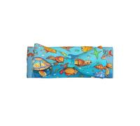WZYCWB Fascia elastica per capelli con tartaruga e pesce, accessorio per capelli per bambini, 0-6 mesi, per neonati e bambini
