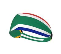 WZYCWB Fascia elastica per esercizi, sport all'aria aperta, fitness, yoga, corsa, ciclismo, bandiera del Sudafrica