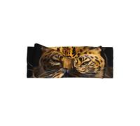 WZYCWB Fascia per capelli con fiocco leopardato dagli occhi profondi, accessori per capelli per bambini, 0-6 mesi, fiocchi per capelli per neonati, neonati e bambini
