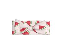 WZYCWB Fascia per capelli con fiocco rosa anguria, accessori per capelli per bambini, 0-6 mesi, per neonati, neonati e bambini