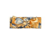 WZYCWB Fascia per capelli con fiori dorati (0-6 mesi) - Universale per neonati e bambini, un must per una decorazione carina