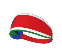 WZYCWB Fascia sportiva con stampa bandiera del Sud Sudan, fascia per il sudore sportiva, traspirante