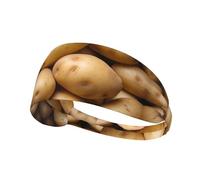 WZYCWB Fascia sportiva con stampa patata, fascia per il sudore sportiva, traspirante