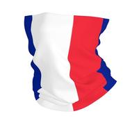 WZYCWB Fascia unisex ad asciugatura rapida, assorbe il sudore, adatta per tutti i tipi di fitness e sport all'aria aperta, con bandiera francese, bianca, taglia unica