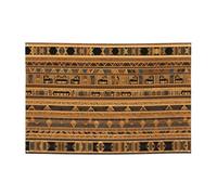 WZYCWB Festone natalizio con affreschi egiziani, 119,4 x 180,3 cm, adatto per Halloween, Natale, feste, riunioni, ecc.