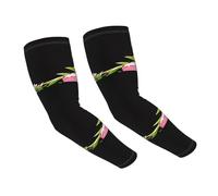 WZYCWB Fiore di cinchona fiorente maniche di protezione solare sensazione di ghiaccio, adatto per tutte le stagioni, adatto per golf, ciclismo, pesca, giardinaggio, ecc.