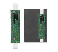 WZYCWB fiori e piante Astucci per matite Diario, portapenne in PVC e portapenne con elastici e segnalibri sono le migliori scelte regalo.
