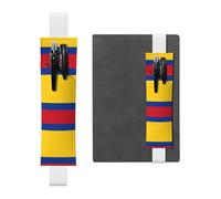 WZYCWB Flag of Colombia Diary, portapenne in PVC e portapenne con elastici e segnalibri sono le migliori scelte regalo.