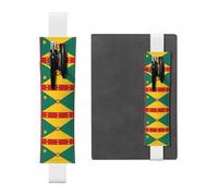 WZYCWB Flag of Grenada Diary, portapenne in PVC e portapenne con elastici e segnalibri sono le migliori scelte regalo.