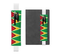WZYCWB Flag of Guyana Diary, portapenne in PVC e portapenne con elastici e segnalibri sono le migliori scelte regalo.
