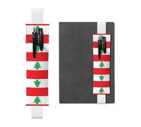 WZYCWB Flag of Lebanon Diary, portapenne in PVC e portapenne con elastici e segnalibri sono le migliori scelte regalo.