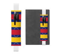 WZYCWB Flag of Venezuela Diary astucci, portapenne in PVC e portapenne con elastici e segnalibri sono le migliori scelte regalo.