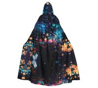 WZYCWB Flowers at the River Mantello con cappuccio per Halloween, unisex, adatto per feste cosplay di Halloween