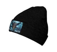 WZYCWB Flying Dragon - Cappello da sci lavorato a maglia con design elastico e largo, perfetto per escursioni, sci e viaggi, colore: nero