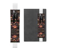 WZYCWB frangipani fiori Astucci Diario, portapenne in PVC e portapenne con elastici e segnalibri sono le migliori scelte regalo.