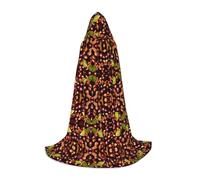 WZYCWB Fresh castagne stampato M Wizard Cape, costume per feste a tema, mantello cosplay per adulti e adolescenti, taglie S, M, L