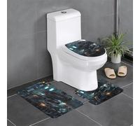 WZYCWB Future Robot Bagno antiscivolo mat set camera da letto tappetino vasca da bagno decorazione casa peluche tappeto