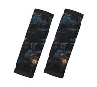 WZYCWB Future Robot stampato valigia maniglia copertura - resistente all'usura Trolley Cover, un must have per i viaggi