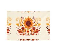 WZYCWB Gerbera Art - Striscione per feste stampato, 119,4 x 180,3 cm, perfetto per compleanni, vacanze, lauree e anniversari.