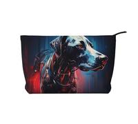 WZYCWB Gerbera Art - Trousse da viaggio con stampa, perfetta per viaggi di lavoro e vacanze., Cane Futuristico, Taglia unica