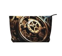 WZYCWB Gerbera Art - Trousse da viaggio con stampa, perfetta per viaggi di lavoro e vacanze., Ingranaggi di Macchinari Correnti, Taglia unica