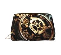 WZYCWB Gerbera Art - Trousse in pelle con motivo decorativo, perfetta per portare a mano o organizzare la casa, Ingranaggi di Macchinari Correnti, Taglia unica